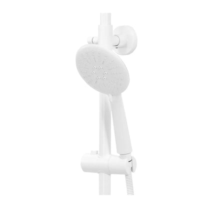 Rea Lungo Thermostatic Shower Column in Matte White