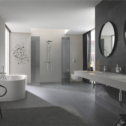 Grohe Euphoria 310 Shower Column with Thermostat in Supersteel Finish