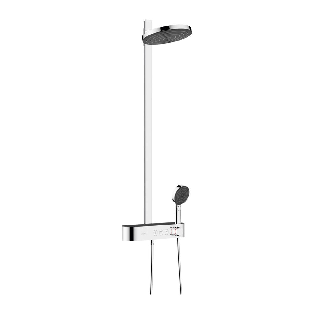 Hansgrohe Pulsify S 260 Chrome Shower Column with ShowerTablet Select 400