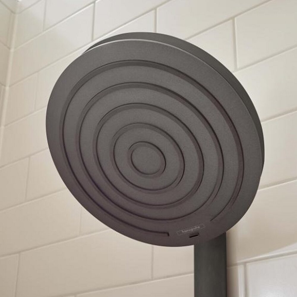 Hansgrohe Pulsify S 260 Matte Black Shower Column with ShowerTablet Select 400 Thermostat