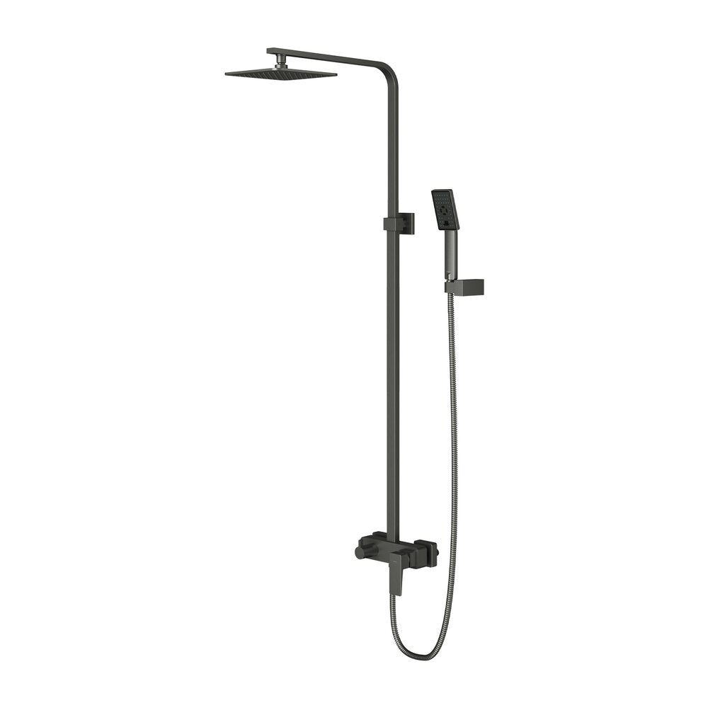 Shower Column with Dual Control Battery Graphite Omnires Parma