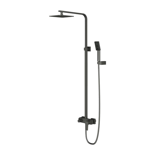 Shower Column with Dual Control Battery Graphite Omnires Parma