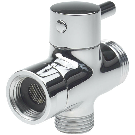 Shower switch for shower columns 2 functions Deante chrome