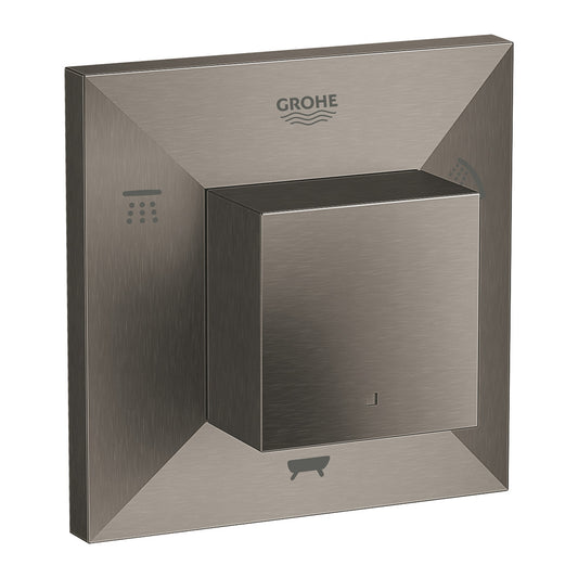 Grohe Allure Brilliant Concealed Switch 5 Ways Anthracite Brushed Hard Graphite
