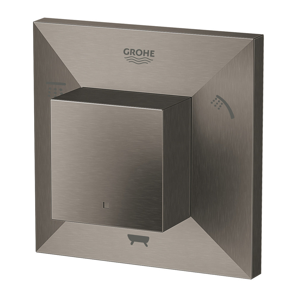 Grohe Allure Brilliant Concealed Switch 5 Ways Anthracite Brushed Hard Graphite