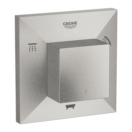 Grohe Allure Brilliant 5-Way Concealed Switch in Supersteel