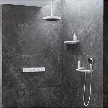Стенно свързване за душ маркуч Hansgrohe Rainfinity матово бяло