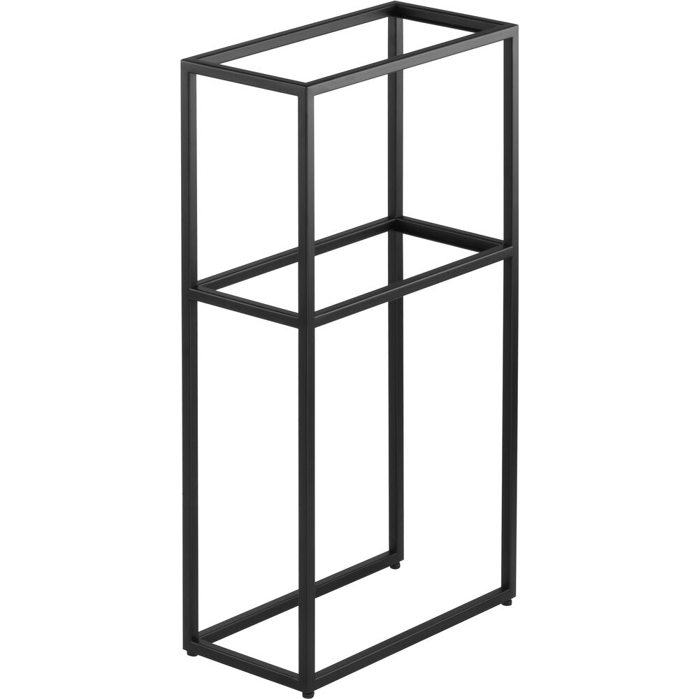 Matte black bathroom console Deante Correo 40x20x76 cm