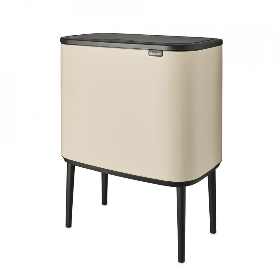 Кош за боклук Brabantia Bo Touch 11+23L, Soft Beige 1005547