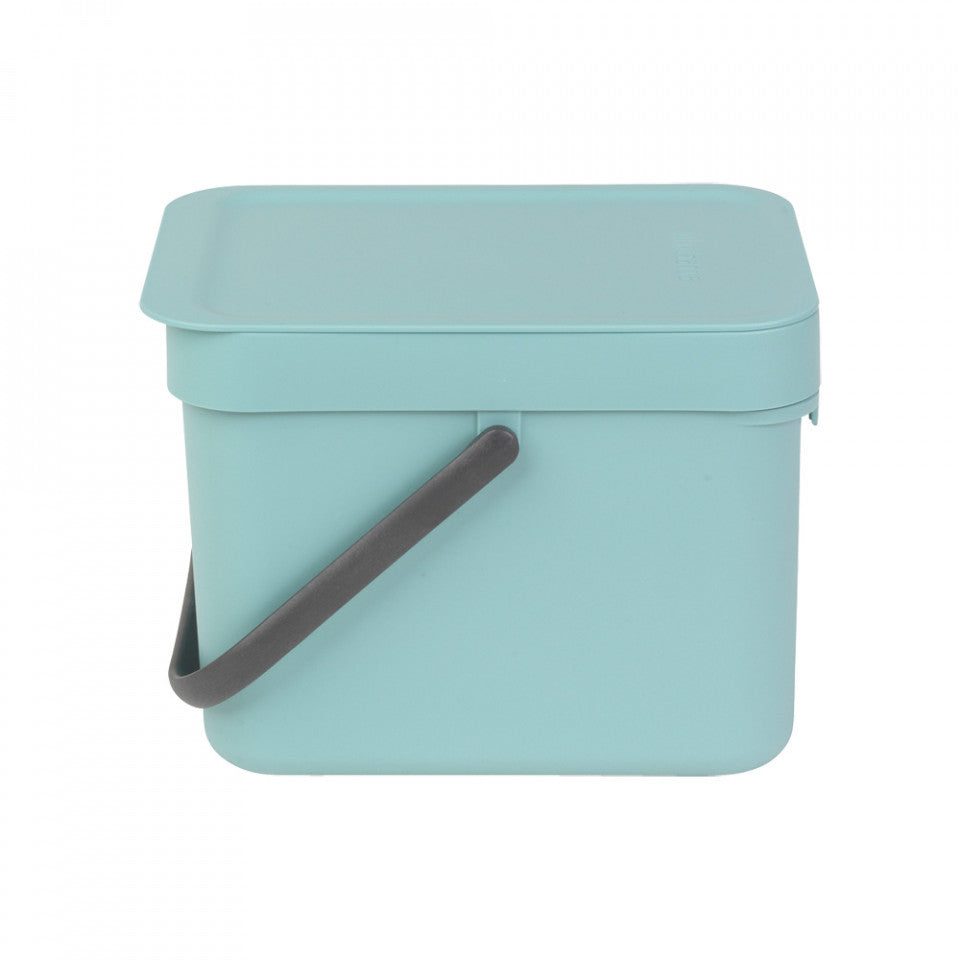 Кош за боклук Brabantia Sort&Go 6L за разделно събиране, Mint 648971