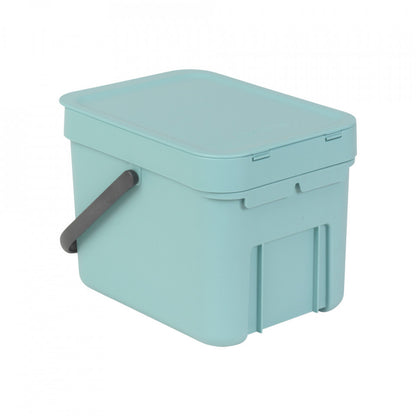 Кош за боклук Brabantia Sort&Go 6L за разделно събиране, Mint 648971