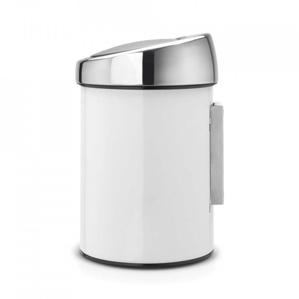 Кош за боклук Brabantia Touch Bin 3L, Бял 647216
