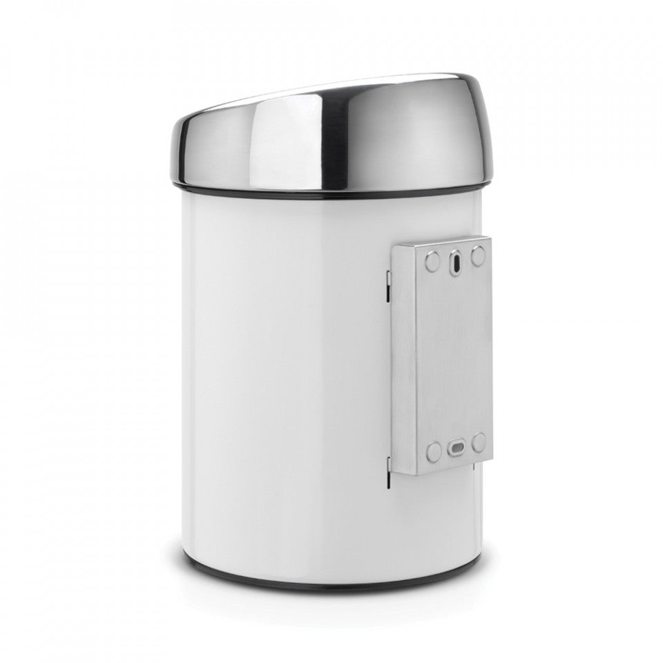 Кош за боклук Brabantia Touch Bin 3L, Бял 647216