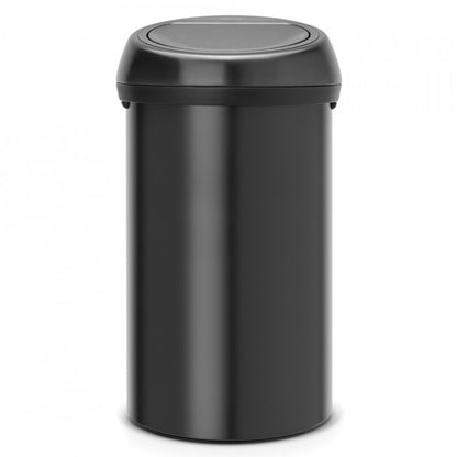 Кош за боклук Brabantia Touch Bin 60L, матово черен 647252