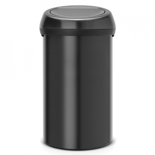Кош за боклук Brabantia Touch Bin 60L, матово черен 647252
