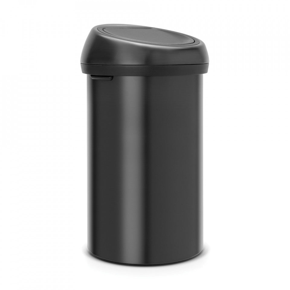 Кош за боклук Brabantia Touch Bin 60L, матово черен 647252