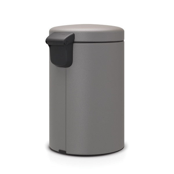 Кош за боклук с педалa Brabantia NewIcon 12L, Бетон Минерал Сив 1001090