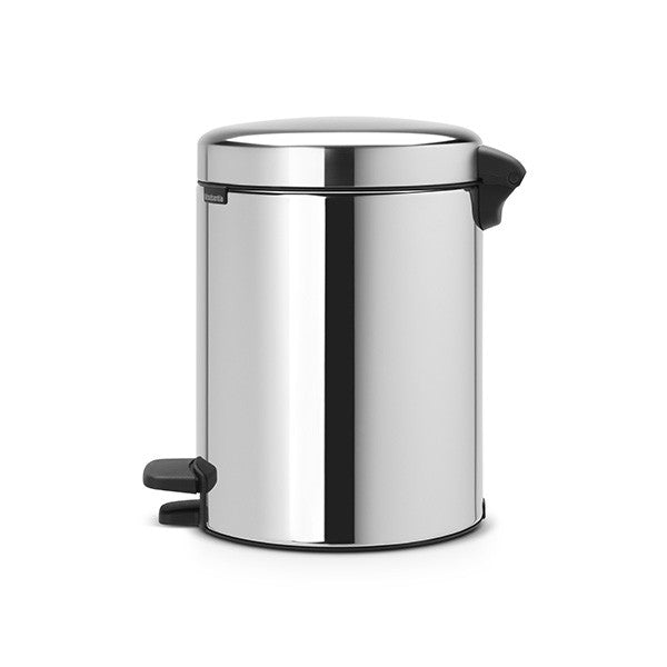 Кошче с педалa Brabantia NewIcon 5L, Brilliant Steel 649010