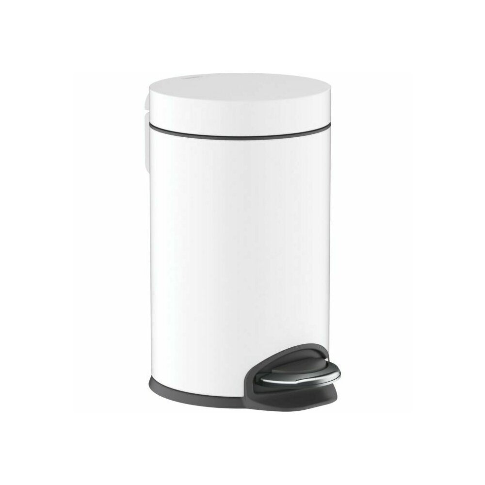 Кошче за отпадъци с педал Hansgrohe AddStoris бяло