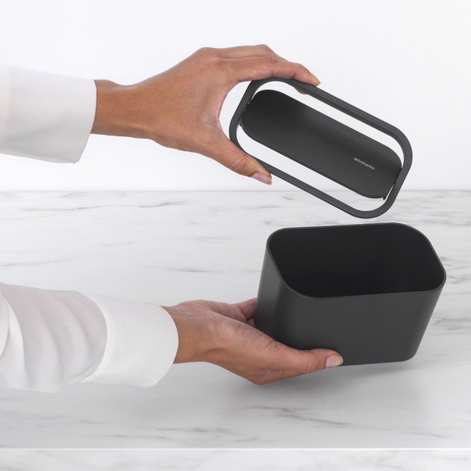 Кош за боклук за баня Brabantia MindSet Тъмен Сив 1005688