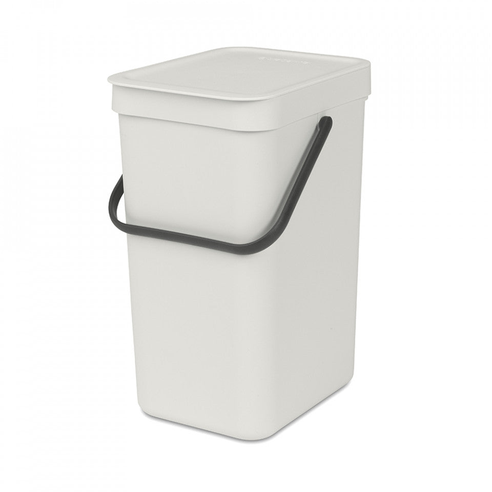 Кош за боклук Brabantia Sort&Go 12L, Светло Сив 1005511