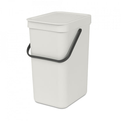 Кош за боклук Brabantia Sort&Go 12L, Светло Сив 1005511