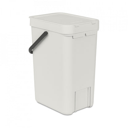 Кош за боклук Brabantia Sort&Go 12L, Светло Сив 1005511