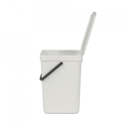 Кош за боклук Brabantia Sort&Go 12L, Светло Сив 1005511