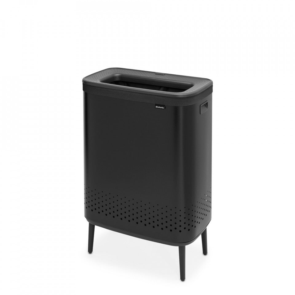 Кош за пране Brabantia Bo 2x45L, Матово Черен 1004177