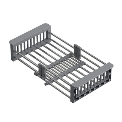 Quadron Unique Rectangular Drain - Stainless Steel - Grey