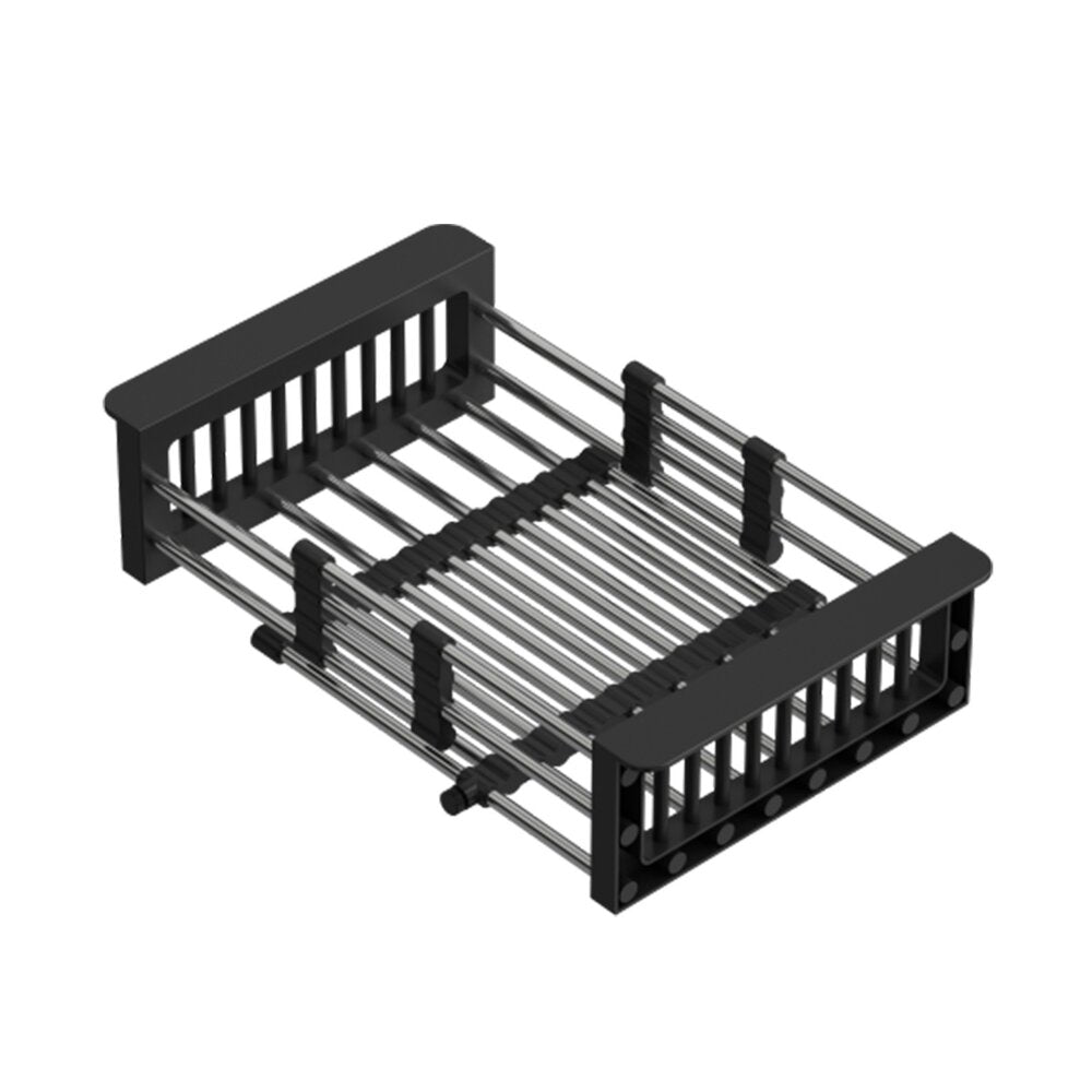 Quadron Unique Rectangular Drain - Black