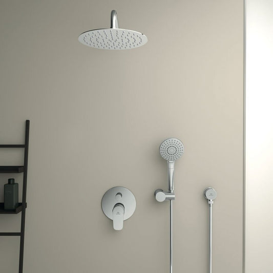Конектор за душ FixFit Ideal Standard хром гланц IdealRain Round