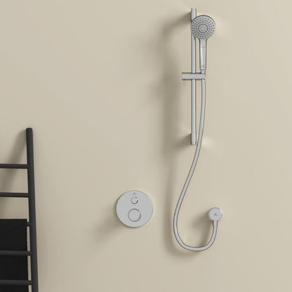 Конектор за душ FixFit Ideal Standard хром гланц IdealRain Round