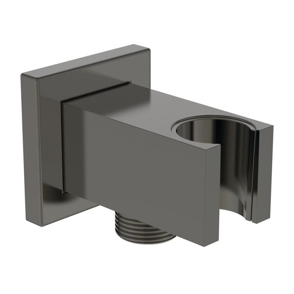 Ideal Standard Atelier Conca Shower Outlet with Support Magnetic Grey