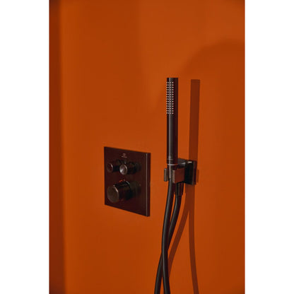 Ideal Standard Atelier Conca Shower Outlet with Support Magnetic Grey