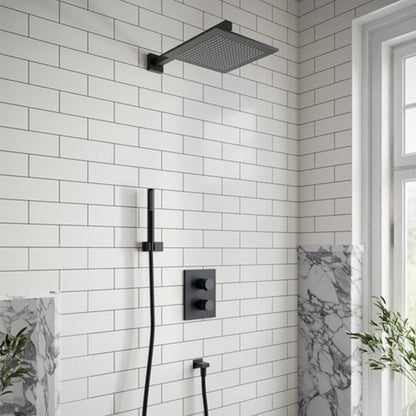 Изход за душ Villeroy&Boch Universal правоъгълен черен мат