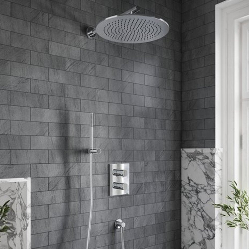 Изход за душ Villeroy&Boch Universal кръгъл хром гланц