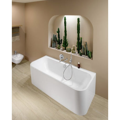Кот за изход за душ Villeroy&Boch Universal кръгъл с хромирана опора