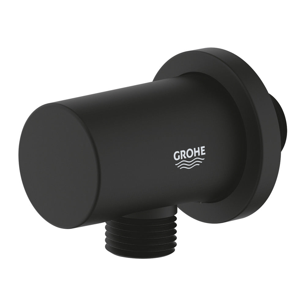 Grohe Rainshower Outlet Elbow Matte Black - Phantom Black