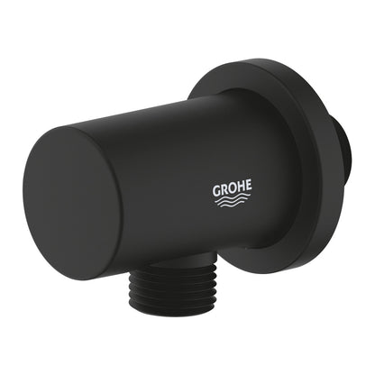 Grohe Rainshower Outlet Elbow Matte Black - Phantom Black