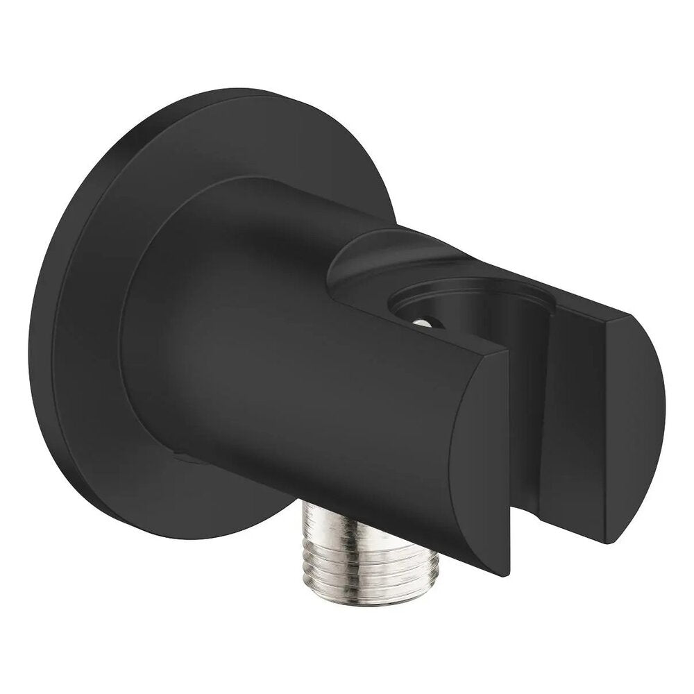Изход за душ с поддръжка Grohe Vitalio Universal черен