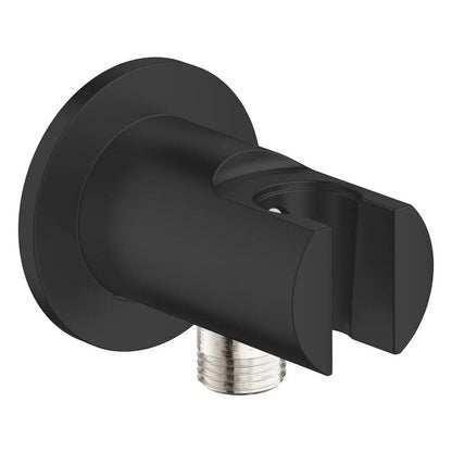 Изход за душ с поддръжка Grohe Vitalio Universal черен