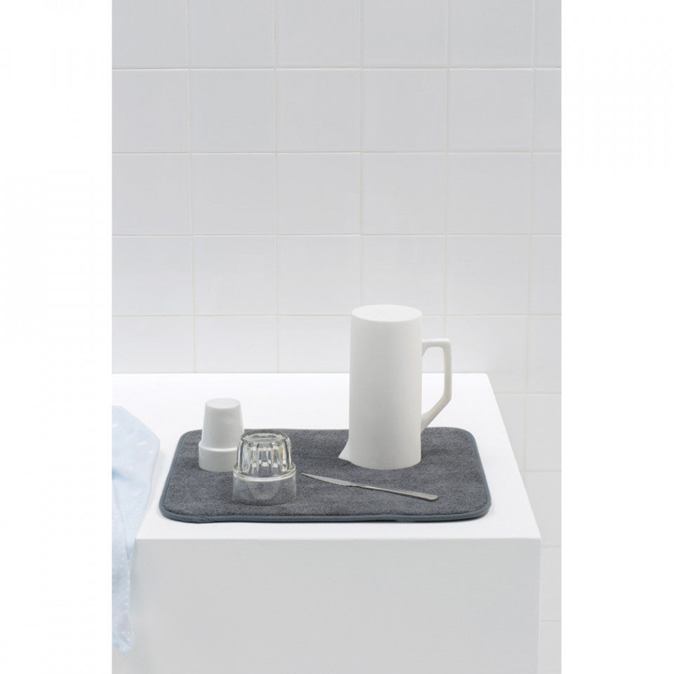 Килимче от микрофибър Brabantia Тъмен Сив 1000215