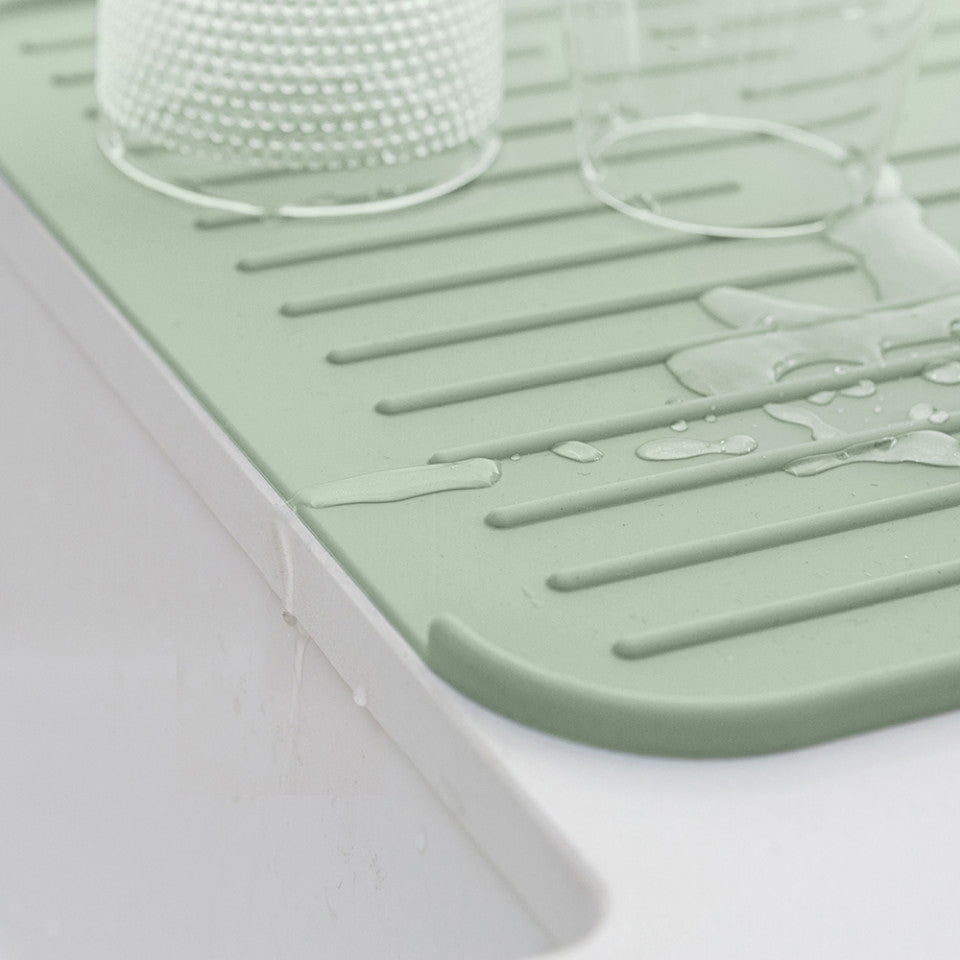 Силиконов килим за съдове Brabantia SinkSide Jade Green 33x44cm 1005607