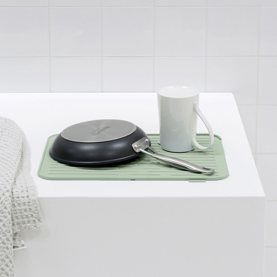 Силиконов килим за съдове Brabantia SinkSide Jade Green 33x44cm 1005607