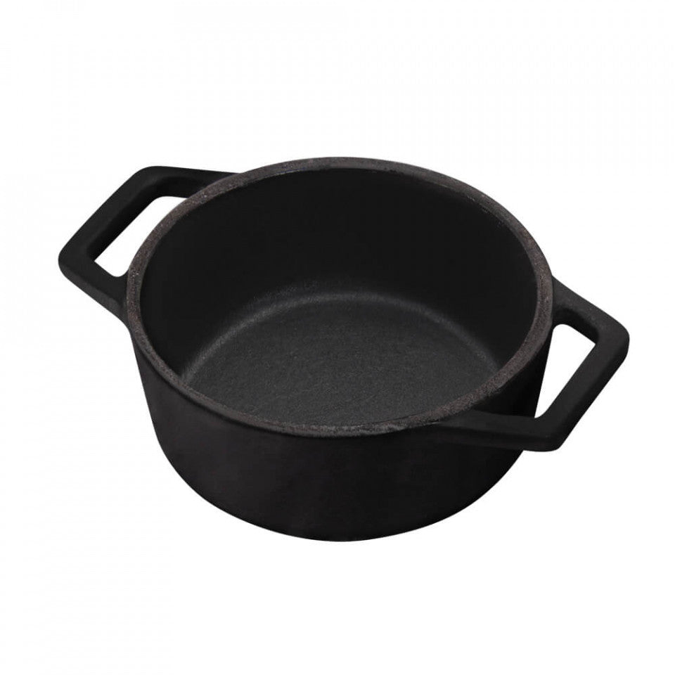 Съд с капак 12 см от емайлиран чугун Black Rose Collection Berlinger Haus BH 6490