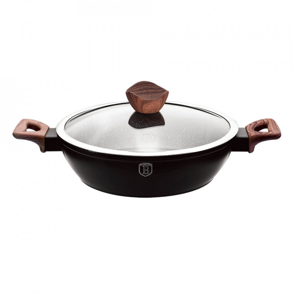 С тенджера с капак 28 см Ebony Rosewood Collection Berlinger Haus BH 1739