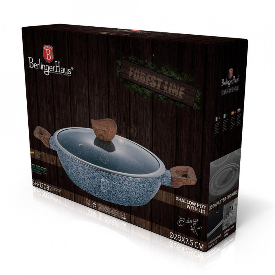С тенджера с капак 28 см Forest Line Berlinger Haus BH 1203