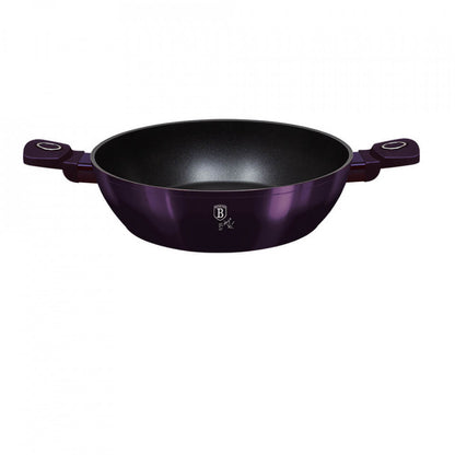 Нисък тиган с капак Purple Eclipse Collection BerlingerHaus BH 6632