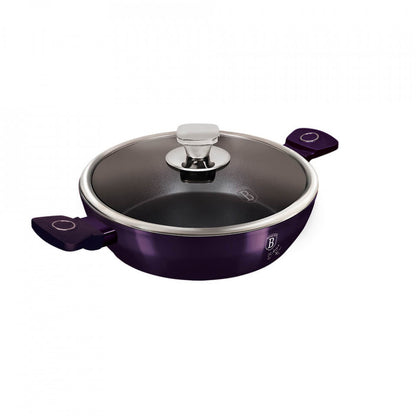Нисък тиган с капак Purple Eclipse Collection BerlingerHaus BH 6632